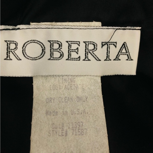 Vintage 90s Y2K strappy back velvet column dress with front slit. - Picture 11 of 11